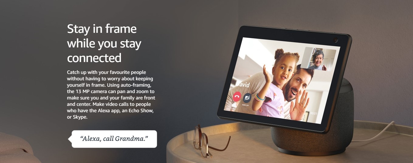 Echo Show 10 (3rd Gen) HD Smart Display with Motion and Alexa with Echo Show 10 (3rd Gen) HD Smart Display with Motion and Alexa with