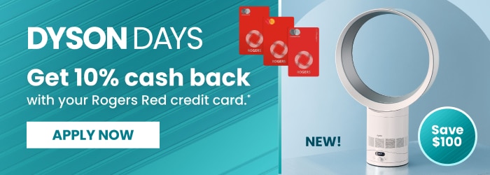 Rogers Dyson Days Cash Back