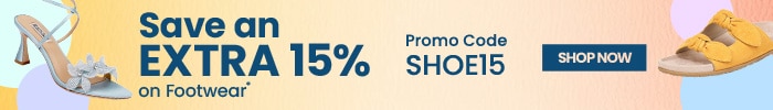 PROMO CODE: SHOE15