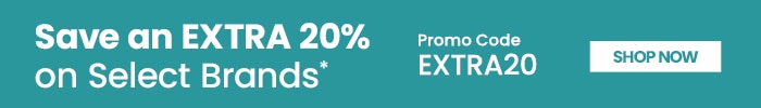 Promo code: EXTRA20