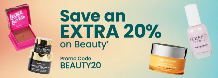 Promo code: BEAUTY20
