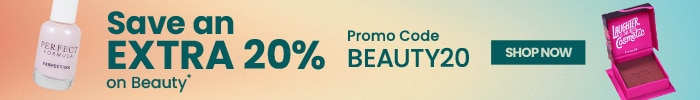 Promo code: BEAUTY20