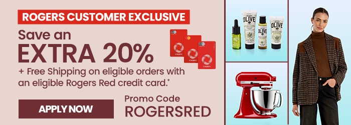 Promo code ROGERSRED