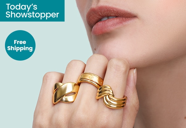 Soave Oro Ring Choice of:  3 Today's Showstopper Offers