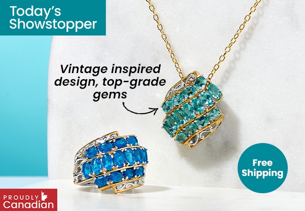 Gems En Vogue Palladium silver choice of gemstones  Choice of: 2 Today's Showstopper Offers