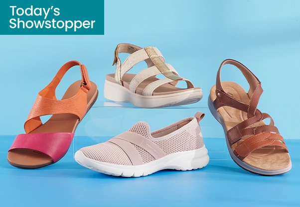 Footwear Sale Your Choice Of: 4 Today's Showstoppers