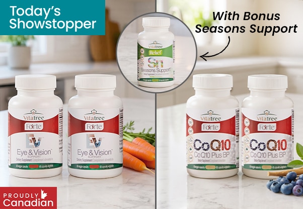 Vitatree Choice of: 2 Today's Showstopper Offers