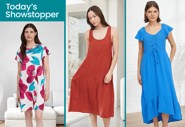Fashion Sale Your Choice Of: 6 Today's Showstoppers