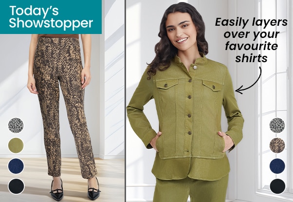 Nina Leonard Fashions Choice of 2 Today's Showstopper Offers