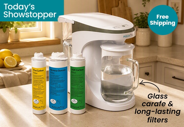 AquaTru Carafe Countertop Water Purifier
