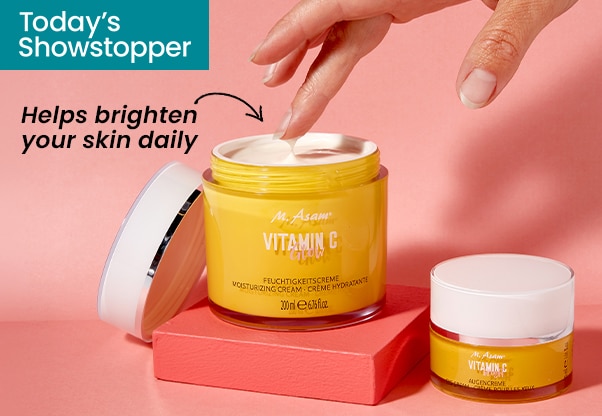 Vitamin C Lemon Glow Moisturizer + Augencreme Bright Bundle