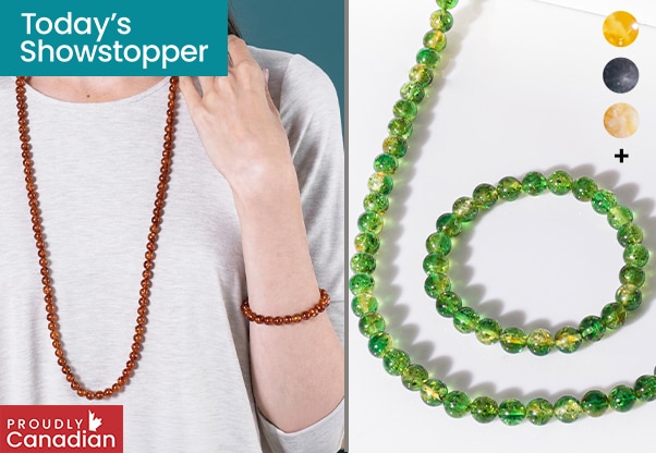 Amber Extraordinaire Choice of: 2 Today's Showstopper Offers
