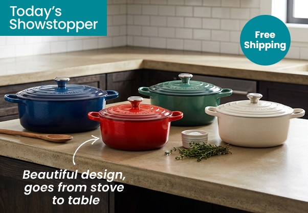 Le Creauset Round Dutch Oven SS Knob