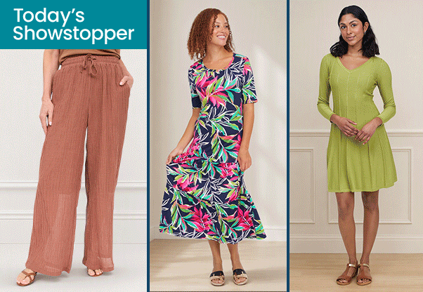 Fashion Sale Your Choice Of: 6 Today's Showstoppers