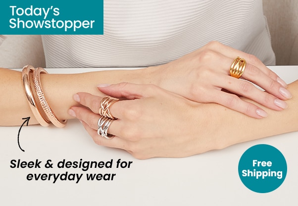 Soave Oro Ring Choice of:  3 Today's Showstopper Offers