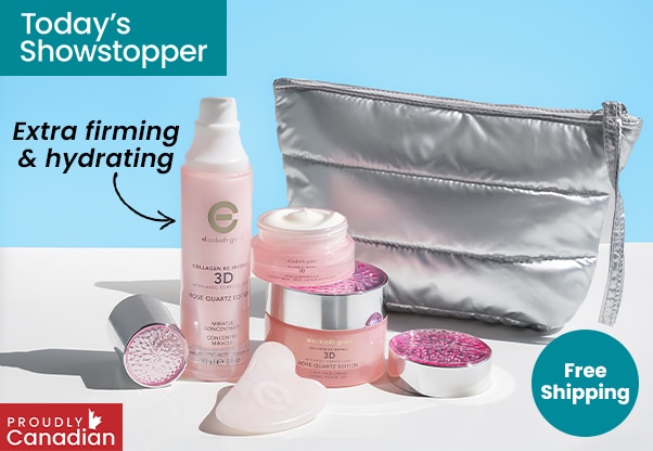 Elizabeth Grant Collagen Re-Inforce With Rose Quartz Collection