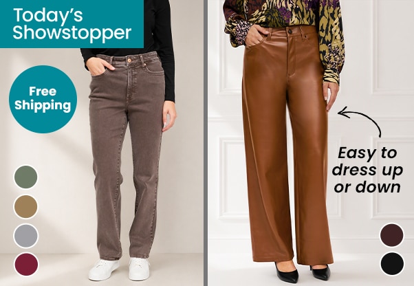 NYDJ Choice of: 2 Today's Showstopper Offers