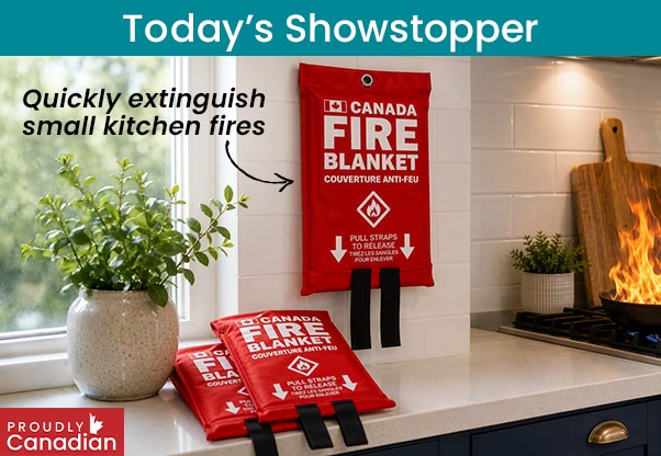 Canada Fire Blanket 3PK