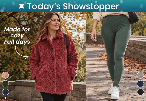 Cuddl Duds Choice of 2 Today's Showstopper™ Offers