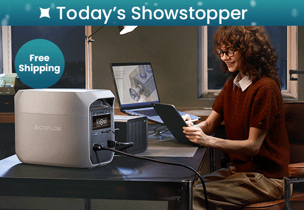 EcoFlow DELTA 3 Classic Portable Power Station (1024Wh)